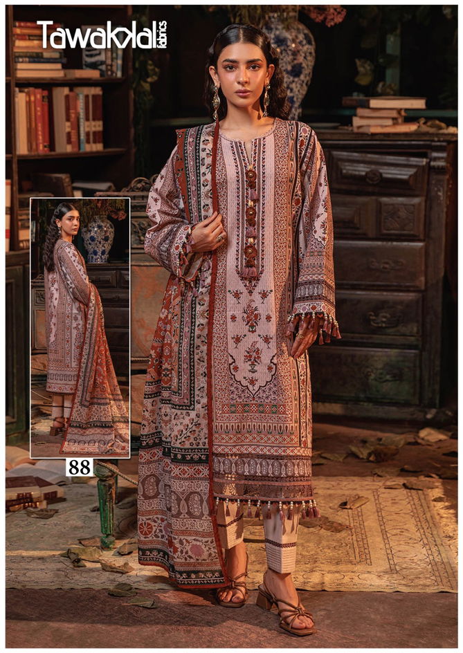 Mehroz Vol 9 By Tawakal Cotton Printed Pakistani Dress Material Orders In India